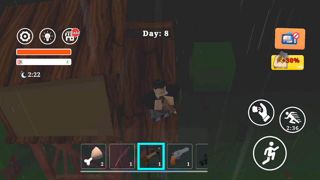 Night Survive in Haunt Forest