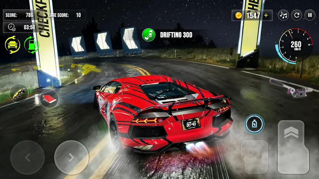 Car Drifting Midnight Car Game