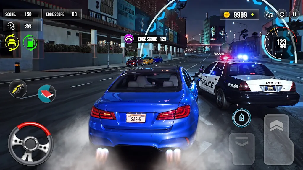 Car Drifting Midnight Car Game