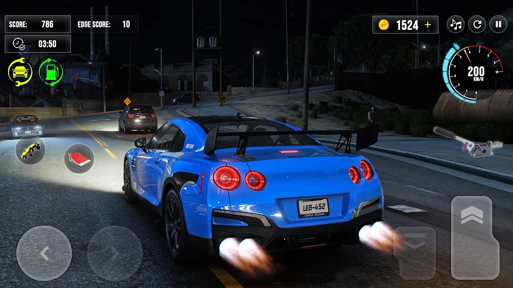 Car Drifting Midnight Car Game