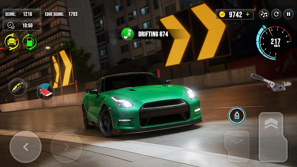 Car Drifting Midnight Car Game