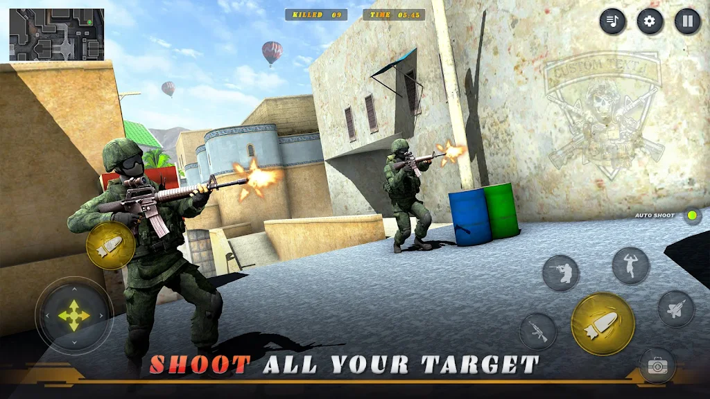 FPS Commando Strike: Action 3D