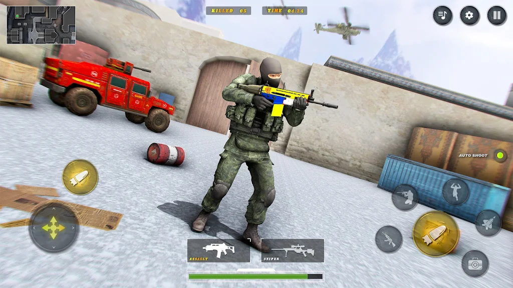 FPS Commando Strike: Action 3D