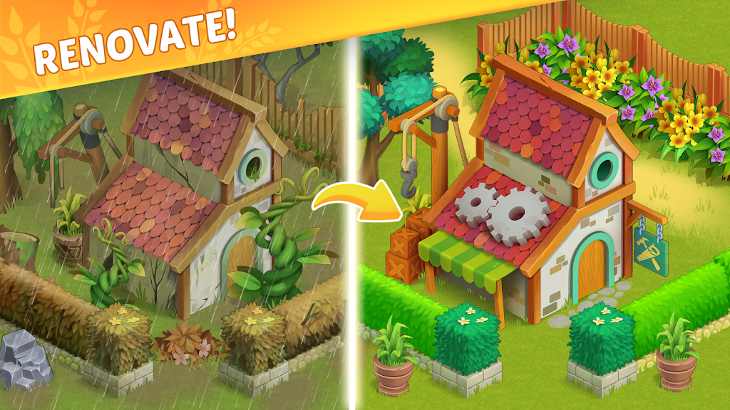 Dreamy Harvest: Farm Island