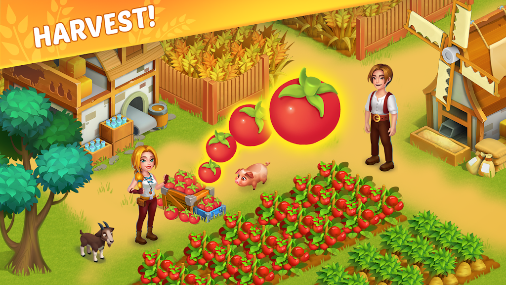 Dreamy Harvest: Farm Island