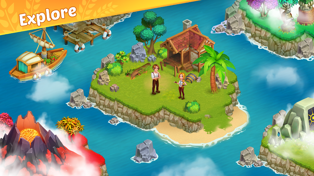 Dreamy Harvest: Farm Island