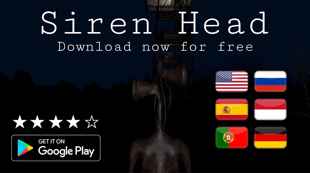 Siren Head: 3D horror game