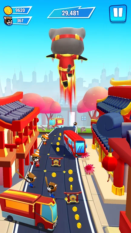 Talking Tom: Hero Dash Run