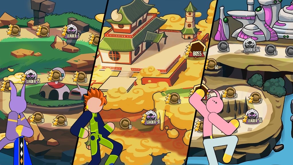 Stickman Dragon Fight