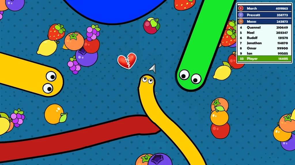 Snake Doodle - Worm .io Game