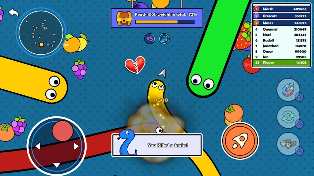 Snake Doodle - Worm .io Game