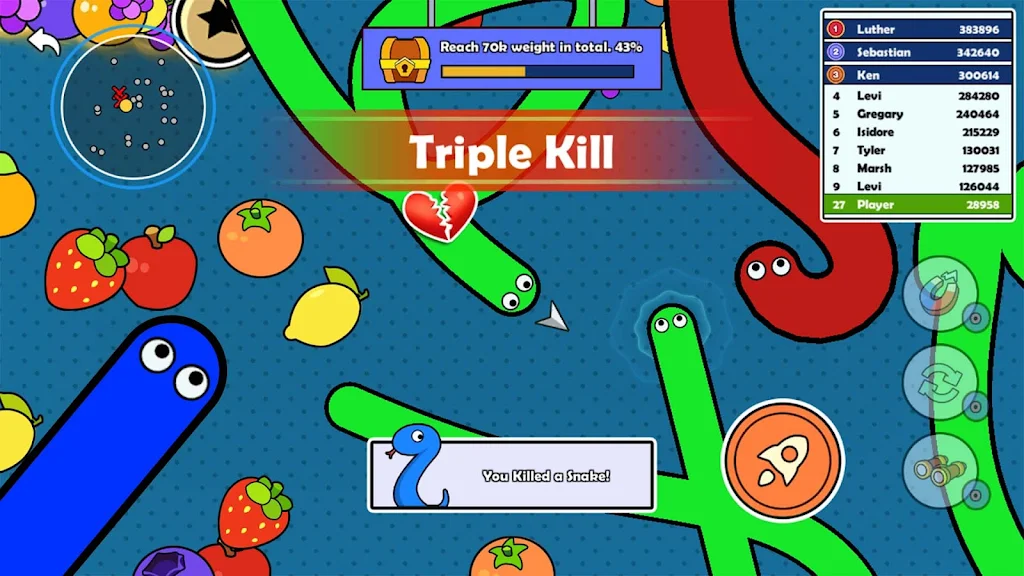 Snake Doodle - Worm .io Game