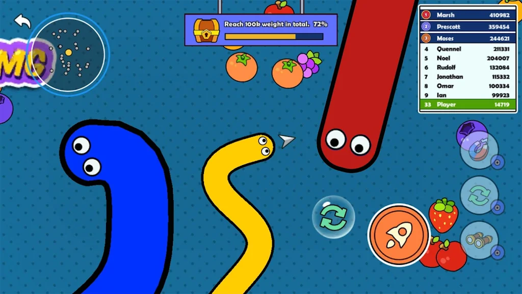 Snake Doodle - Worm .io Game