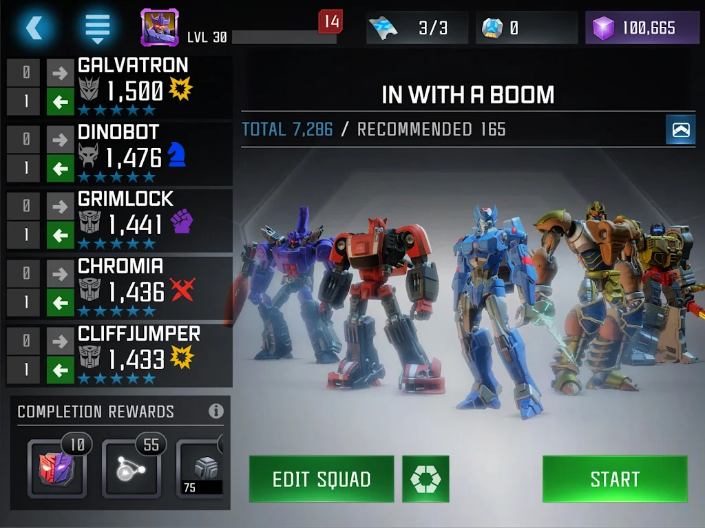 TRANSFORMERS Forged to Fight