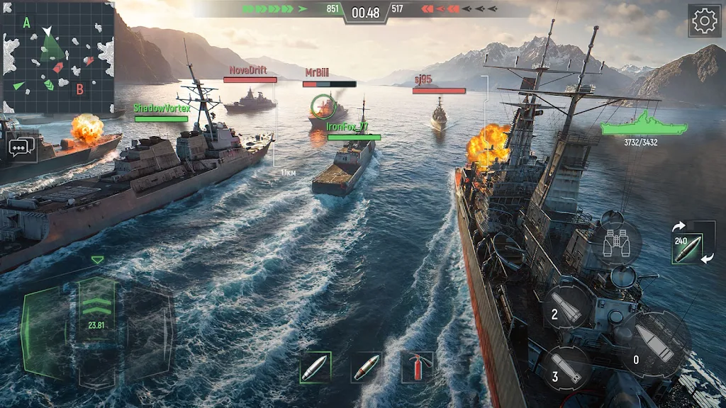 Force of Warships: War Game