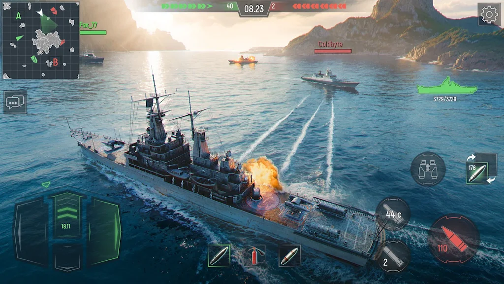 Force of Warships: War Game