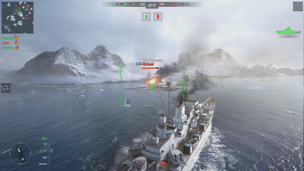 Force of Warships: War Game