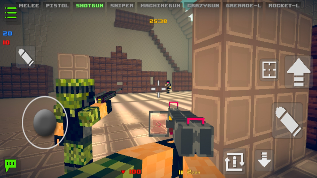 PixelWarfare.io: online fps