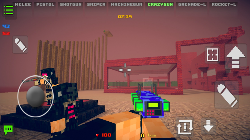 PixelWarfare.io: online fps
