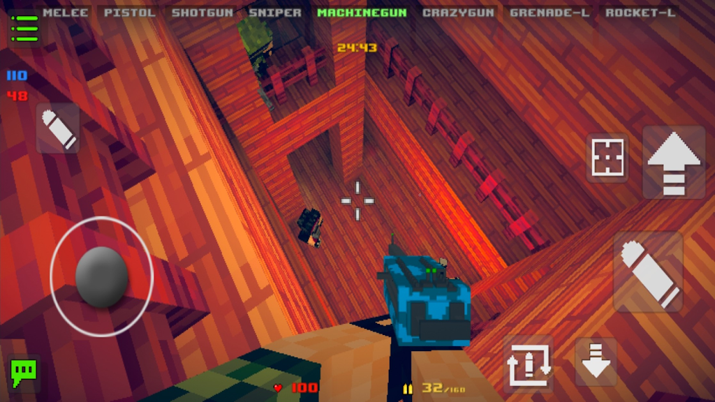 PixelWarfare.io: online fps