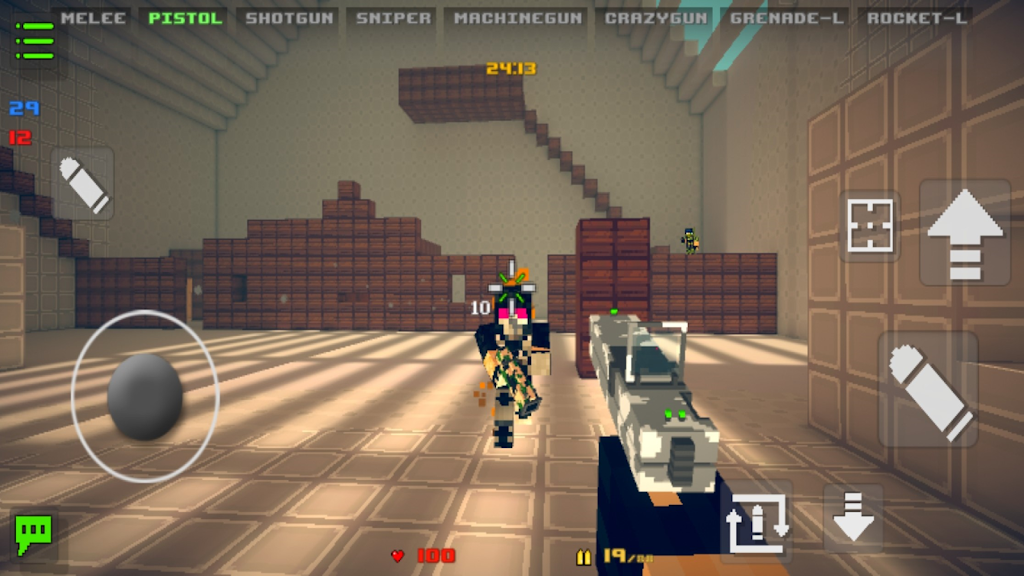 PixelWarfare.io: online fps