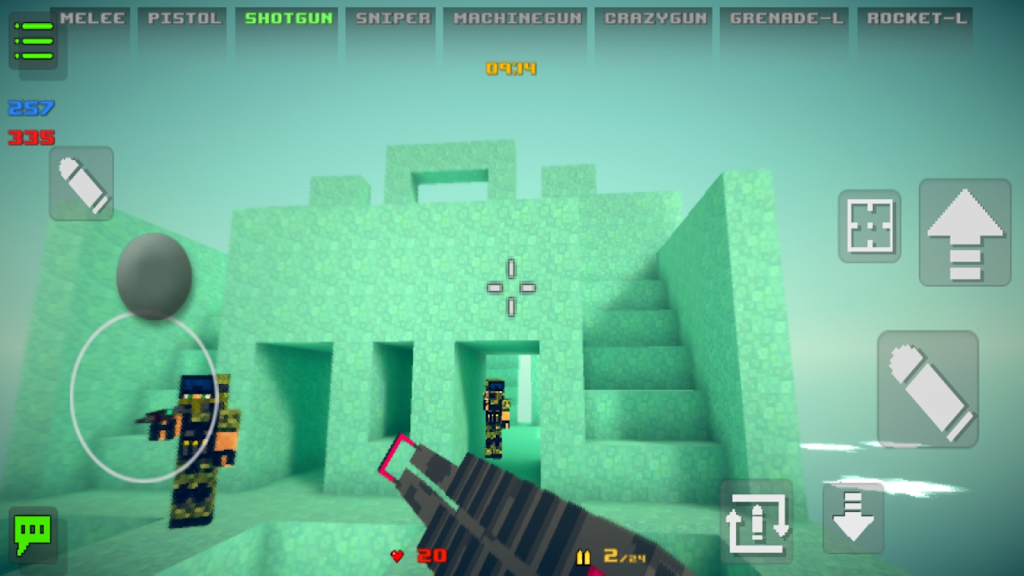PixelWarfare.io: online fps