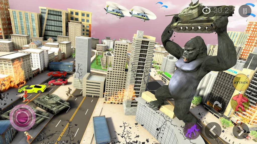King Kong Game: gorilla games