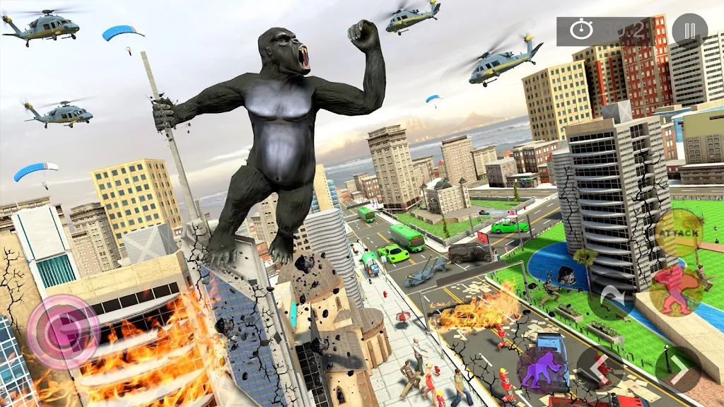 King Kong Game: gorilla games