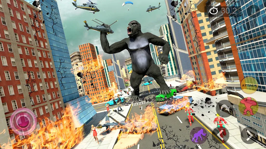King Kong Game: gorilla games