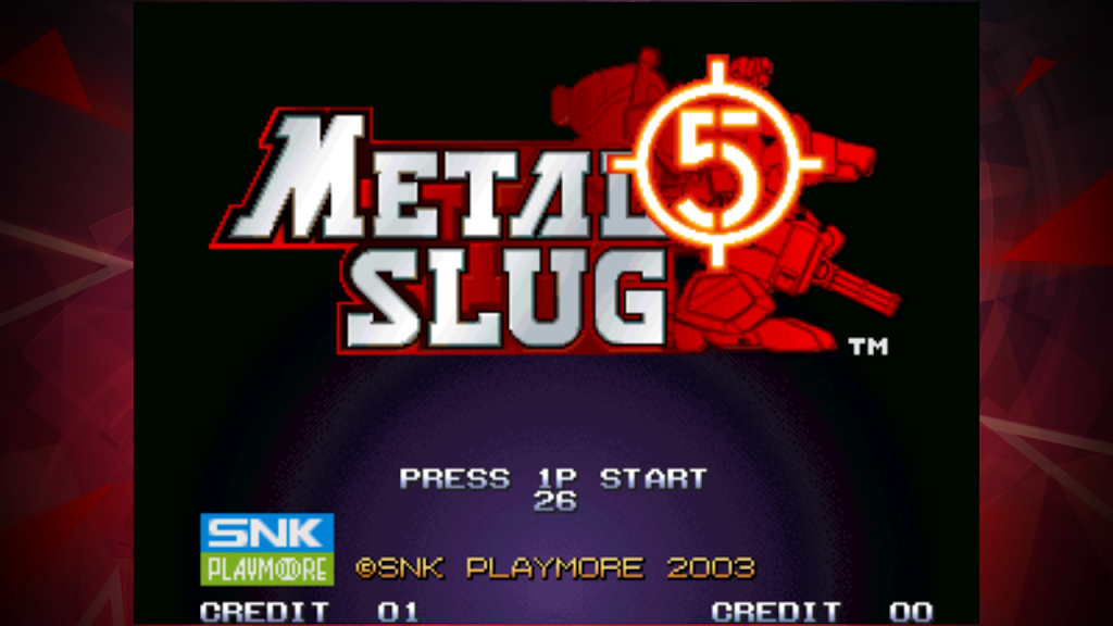 METAL SLUG 5 ACA NEOGEO