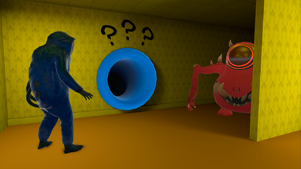 Hide in The Backrooms: Horror