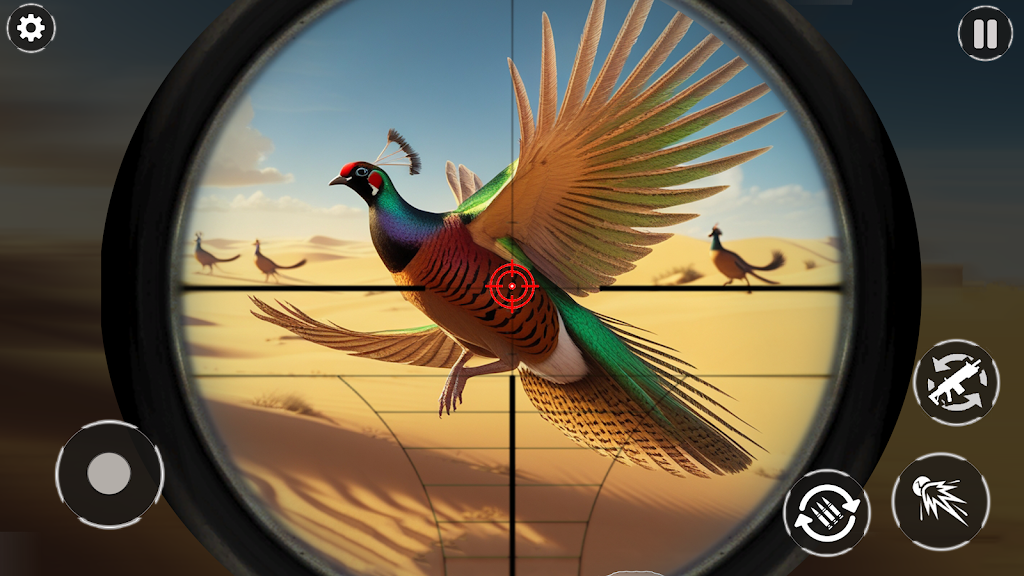 Desert Birds Sniper Shooter 3D