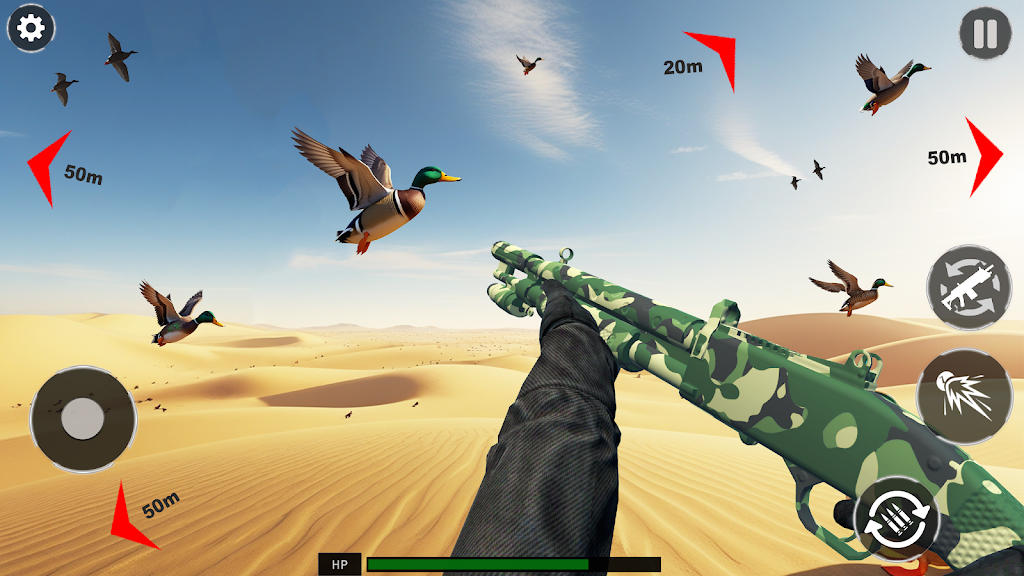 Desert Birds Sniper Shooter 3D