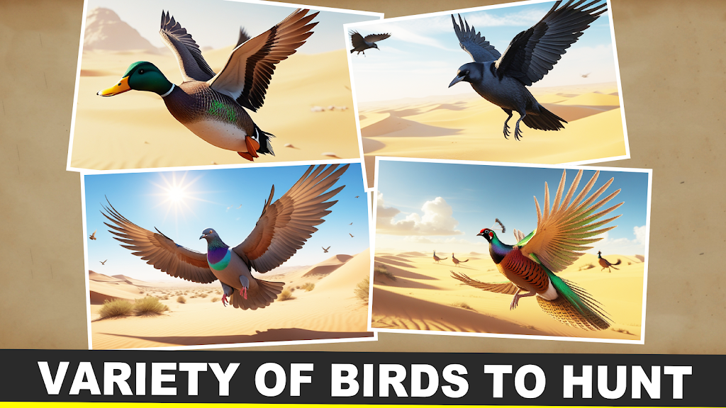 Desert Birds Sniper Shooter 3D