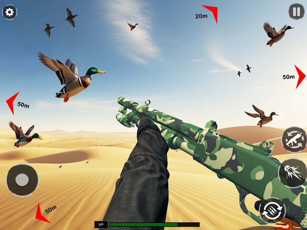 Desert Birds Sniper Shooter 3D