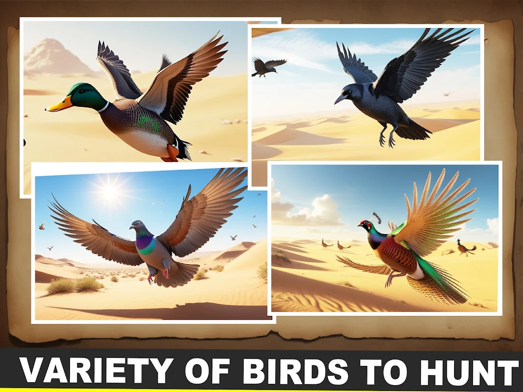 Desert Birds Sniper Shooter 3D