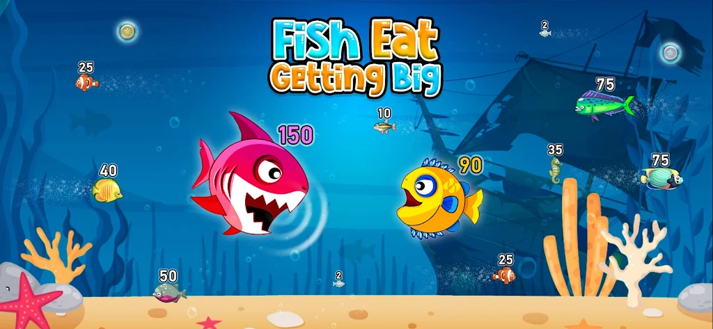 Fish Eat Getting Big