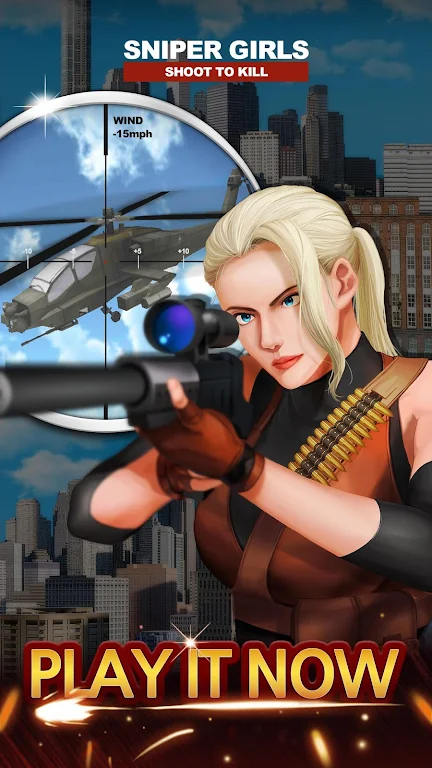 Sniper Girls - 3D Gun Shooting