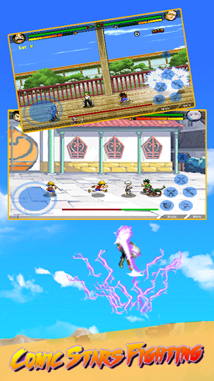 comic stars fighting