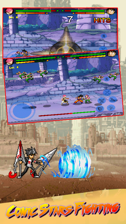 comic stars fighting