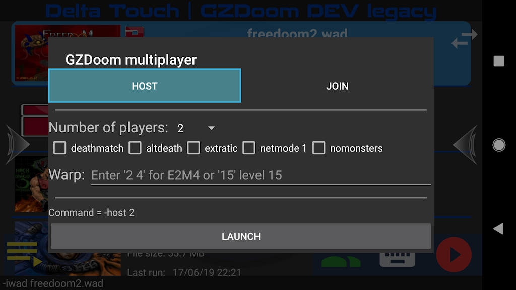 Delta Touch [10 x Doom engine]