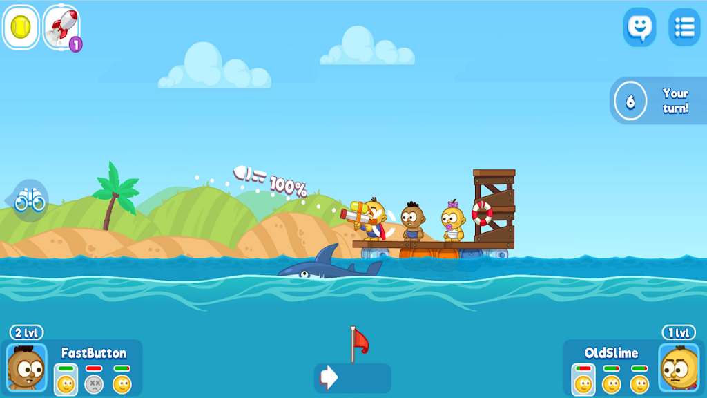 War Of Rafts: Pirate Battle
