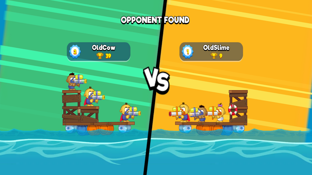 War Of Rafts: Pirate Battle