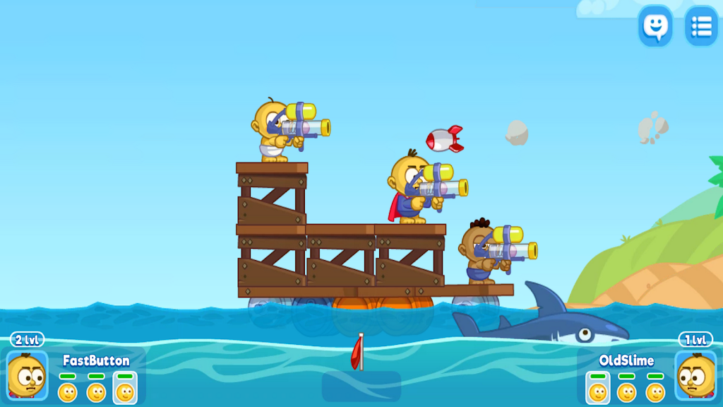 War Of Rafts: Pirate Battle