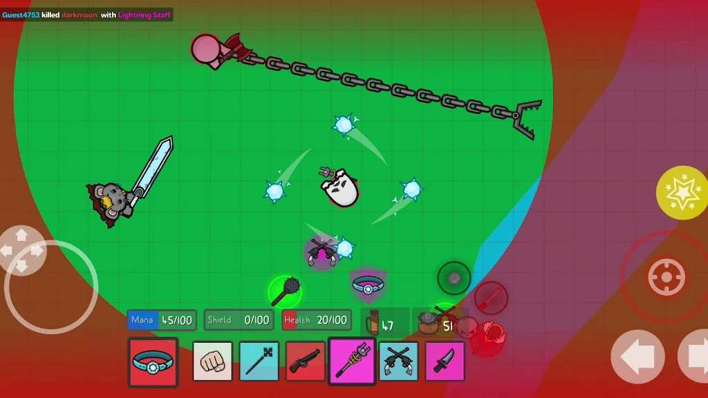 Thelast.io - 2D Battle Royale