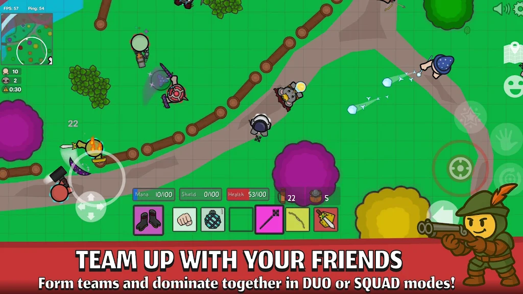 Thelast.io - 2D Battle Royale