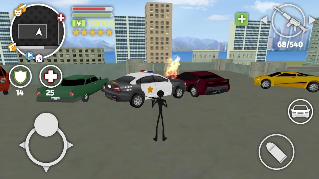 Grand Stickman Auto V