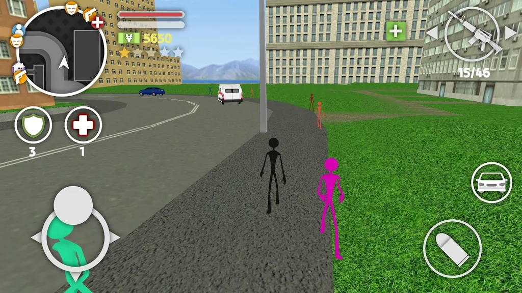 Grand Stickman Auto V