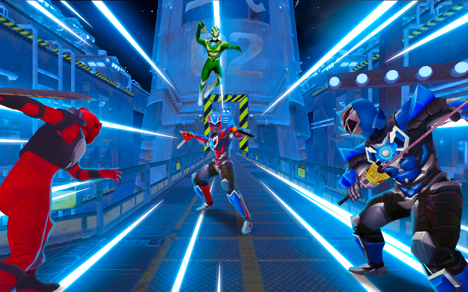 Hero Dino Fight Ninja Samurai