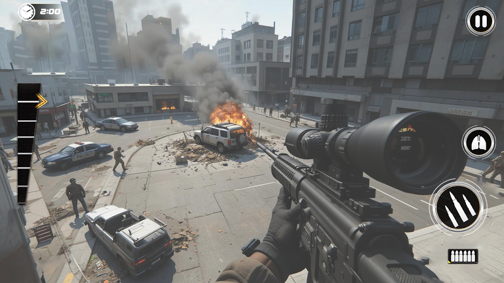 Modern Sniper 3d Assassin